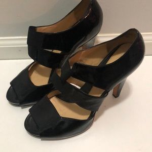 Black Heeled Sandals